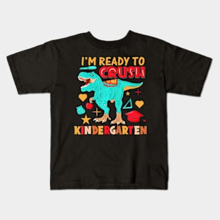 Im Ready To Dinosaur Boys Back To School Kids T-Shirt